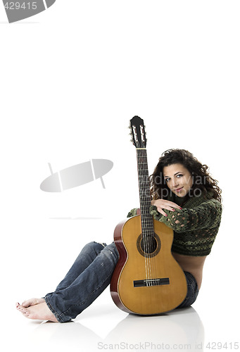 Image of Playing guitar