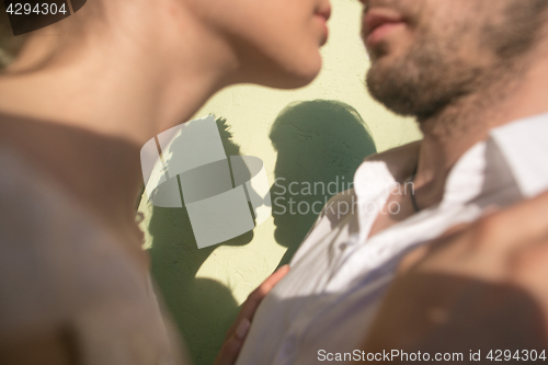 Image of The bride and groom