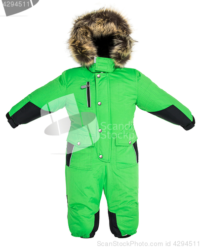 Image of Childrens snowsuit fall