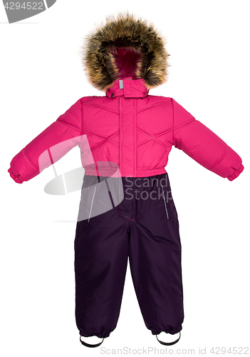 Image of Childrens snowsuit fall