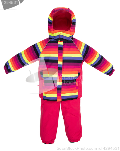 Image of Childrens snowsuit fall