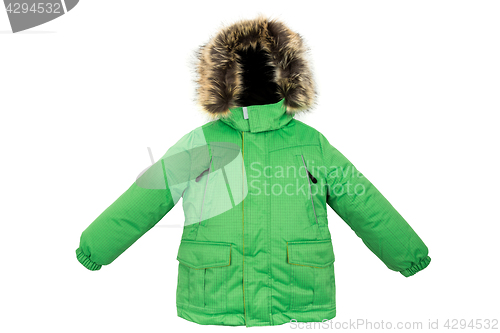 Image of Warm jacket isolated