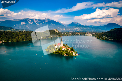 Image of Slovenia - resort Lake Bled.