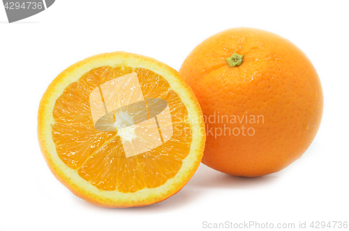 Image of Isolated oranges fruits