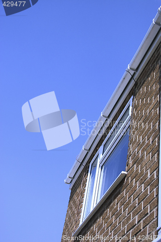Image of guttering and window