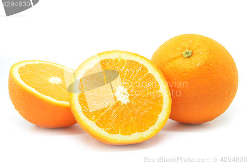 Image of Isolated oranges fruits