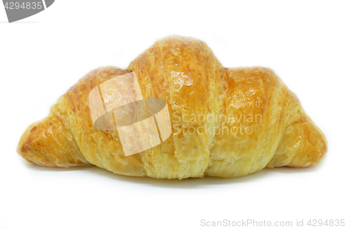 Image of Fresh Croissant isolated on white background