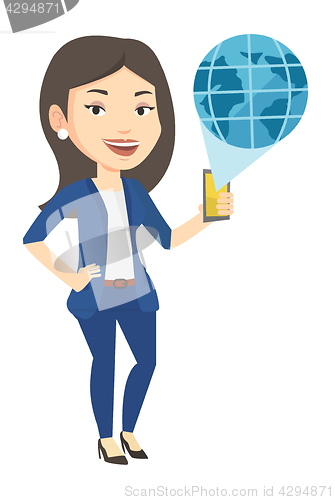 Image of International technology communication.