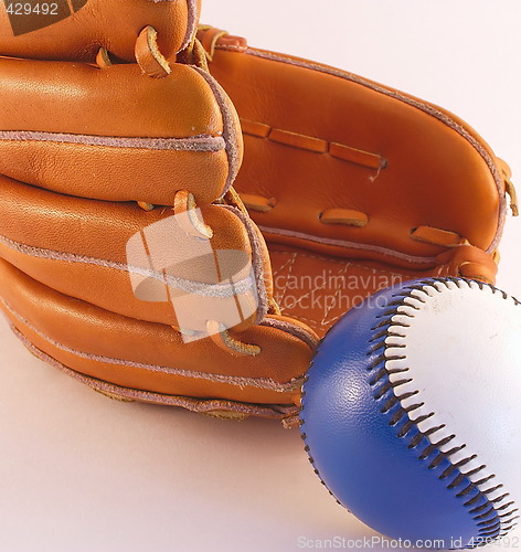 Image of baseball and glove