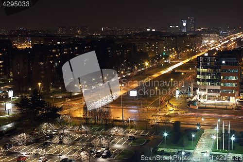 Image of New Belgrade Night