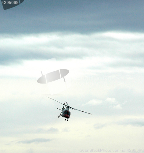 Image of Medical helicopter.