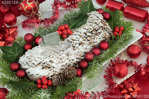 Image of Christmas Stollen Cake