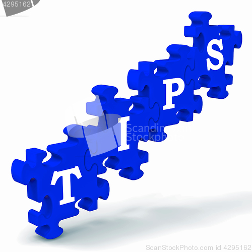 Image of Tips Puzzle Showing Tricks And Hints