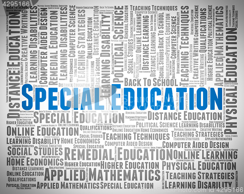 Image of Special Education Means Slow Learning And College