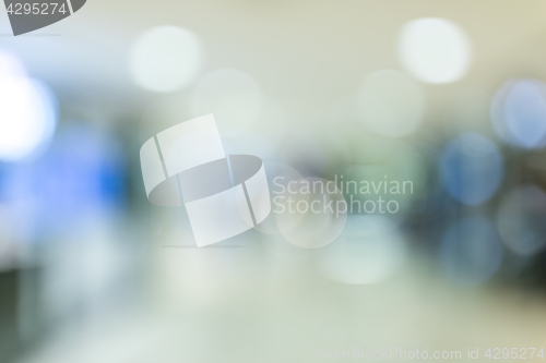 Image of Blur view of shopping mall