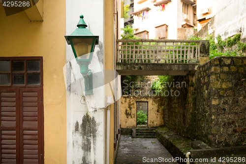 Image of Old town in Macao city