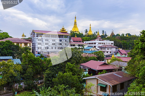 Image of Shwedagon Pagoda of Myanmar