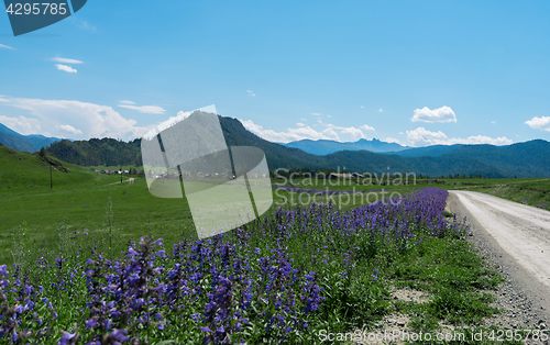 Image of Rural road in mountains