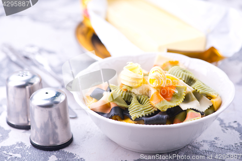 Image of pasta with butter
