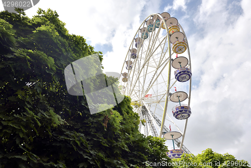 Image of Thun, Switzerland - 23 July, 2017 Ferris wheel 