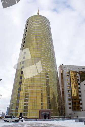 Image of Big golden tower