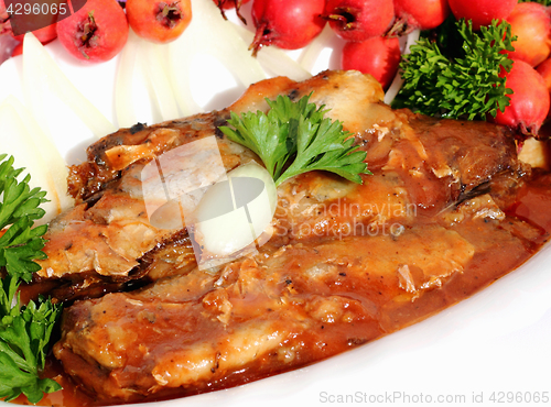 Image of Sprats in tomato sauce