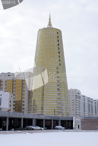 Image of Golden tower in Astana