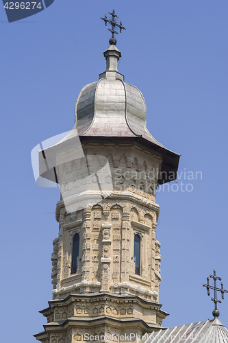 Image of Churchbell  tower of Dragomirna Monastery