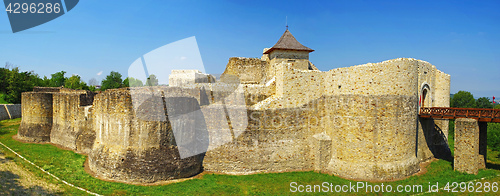 Image of Medieval ruins of Suceava fortress