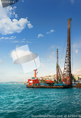 Image of Cargo ship in Istanbul