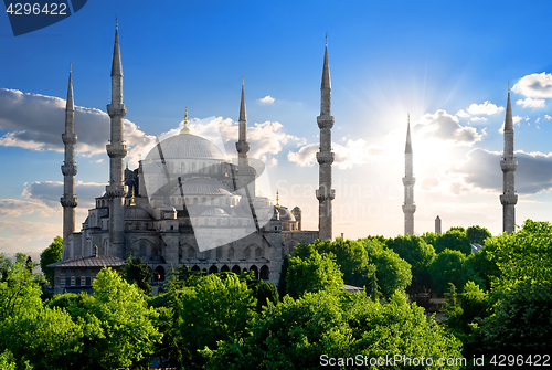 Image of Famous Blue Mosque