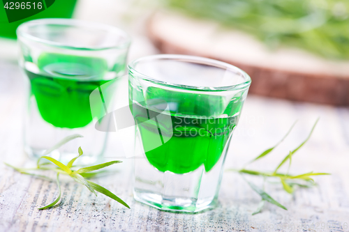 Image of estragon drink shot 