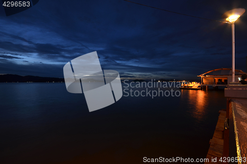 Image of Sunset view in Kota Kinabalu, Sabah