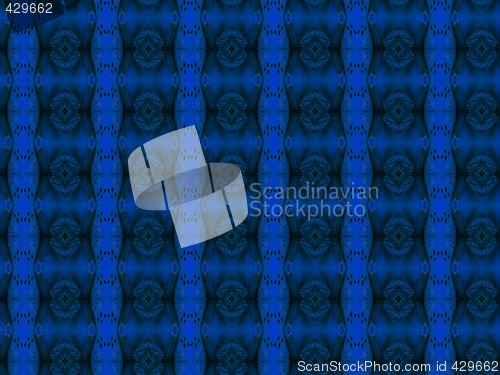 Image of blue square pattern