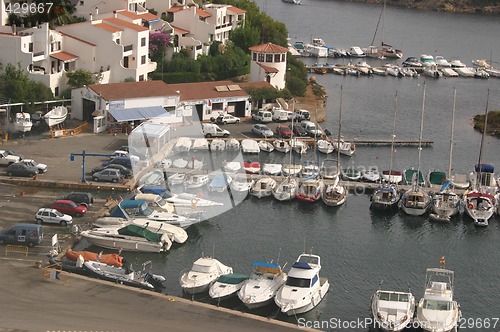Image of marina full of boats