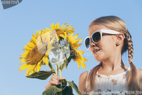 Image of portrait of a beautiful young girl