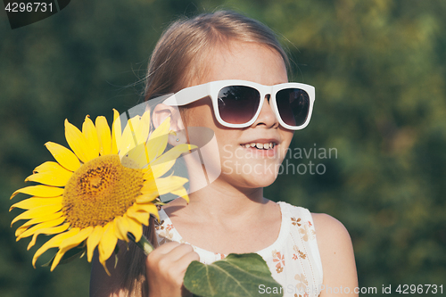 Image of portrait of a beautiful young girl