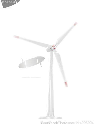 Image of Spinning wind turbine