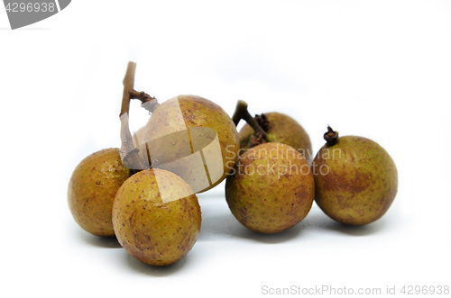 Image of Longan on white background