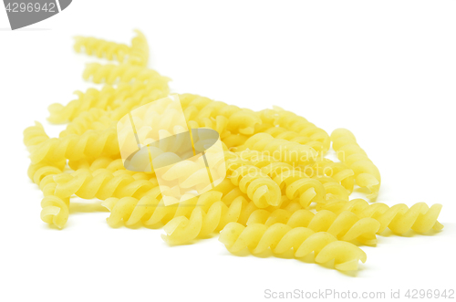 Image of Italian twisted pasta fusilli