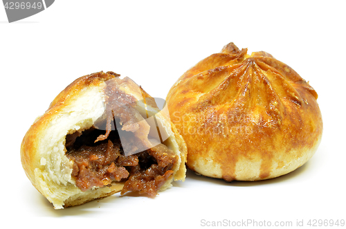 Image of Crispy BBQ roasted chicken buns