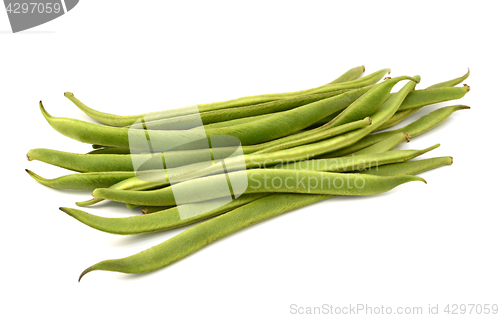 Image of Fresh green runner beans