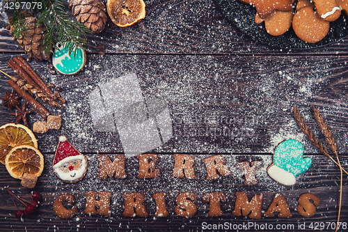 Image of Gingerbreads for new years and christmas