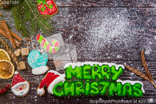 Image of Gingerbreads for new years and christmas