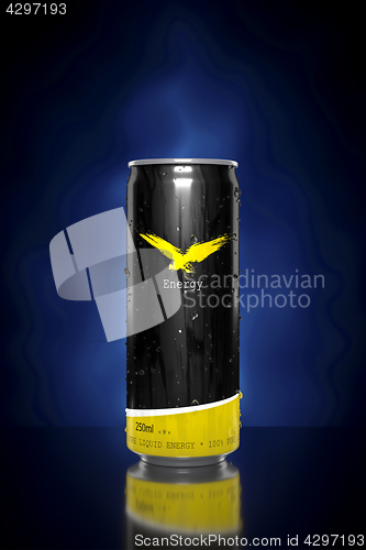 Image of typical energy drink