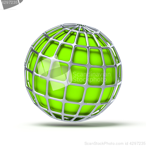 Image of green globe ball