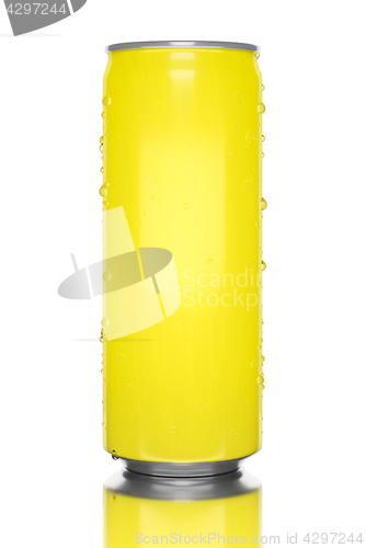 Image of typical yellow energy drink tin