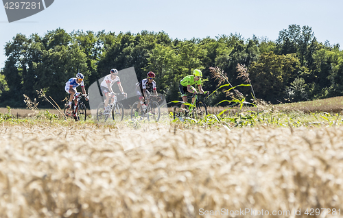 Image of The Breakaway in the Plain - Tour de France 2016