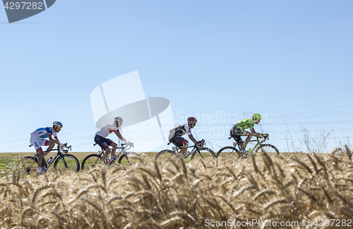 Image of The Breakaway in the Plain - Tour de France 2016