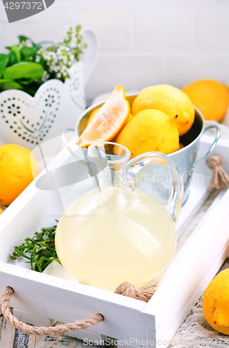 Image of lemon drink